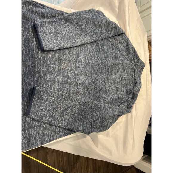 Swiss Tech Jacket Men 2XL Blue Pullover Fleece Mock Neck Full Zip LS Sweater - Picture 11 of 12